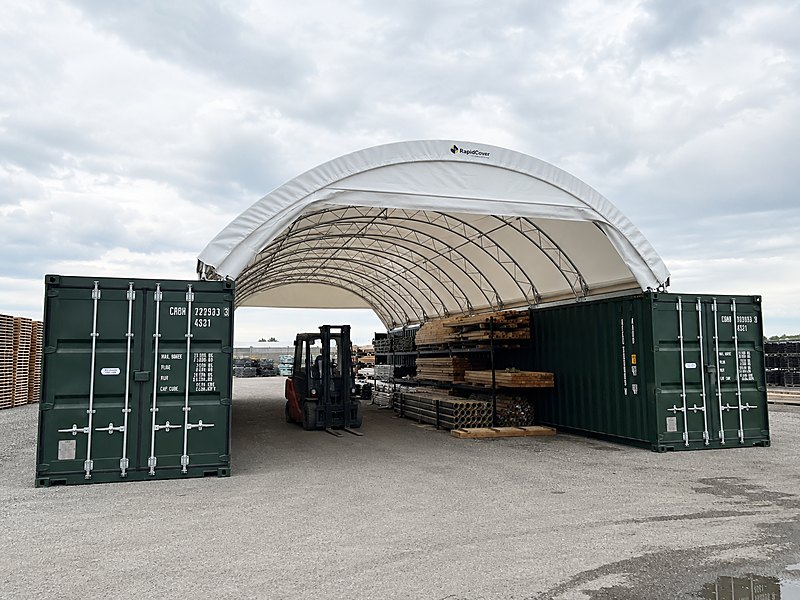 Container Shelter 6x12 Meter