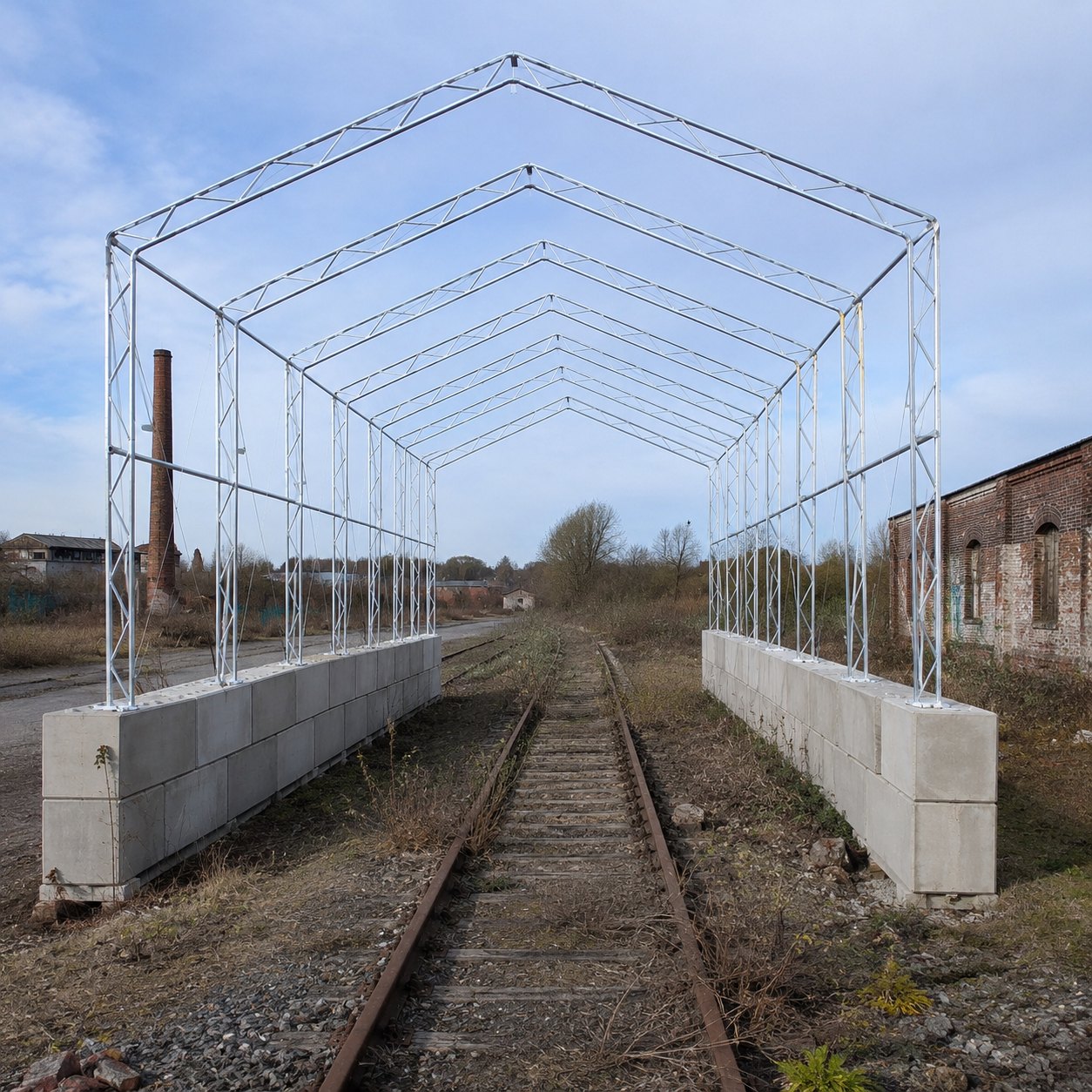 Lagerhalle Ansicht 3