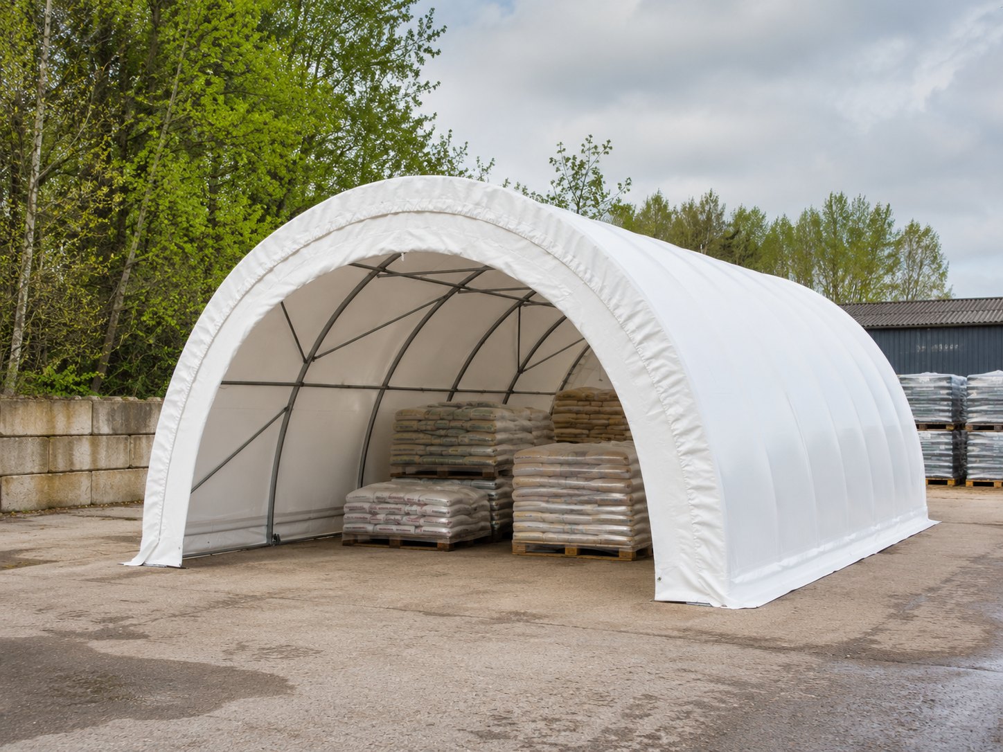 Mobile Arch Hall Rundbogenhalle